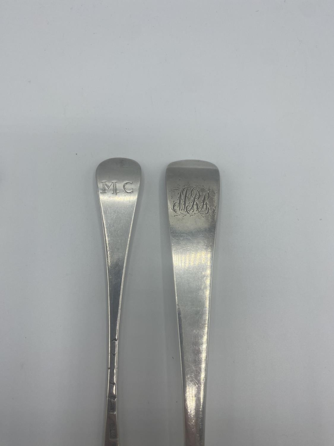 A collection of sterling silver flatware Various dates and makers. 317g - Image 4 of 5