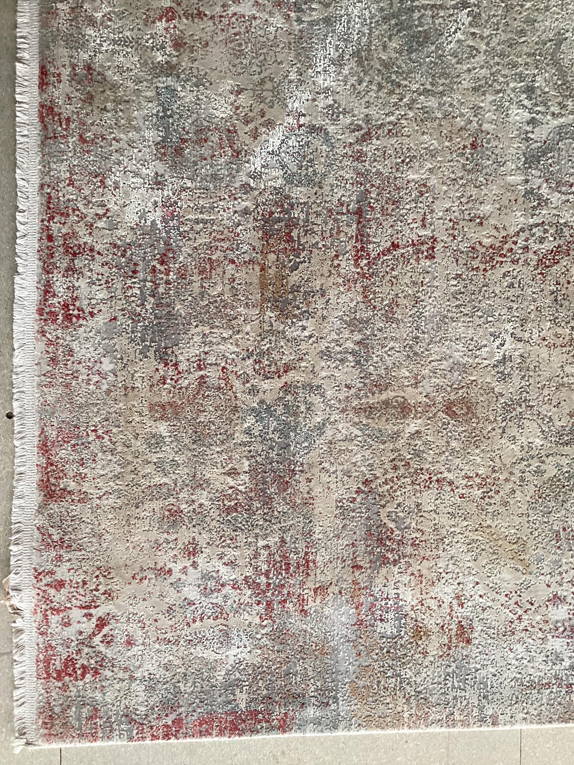 Two modern rugs, pink by Laura Ashley (some wear), 140 x 200cm; and cream ground rug labelled - Image 7 of 8