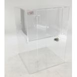 Perspex display case