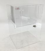 Perspex display case