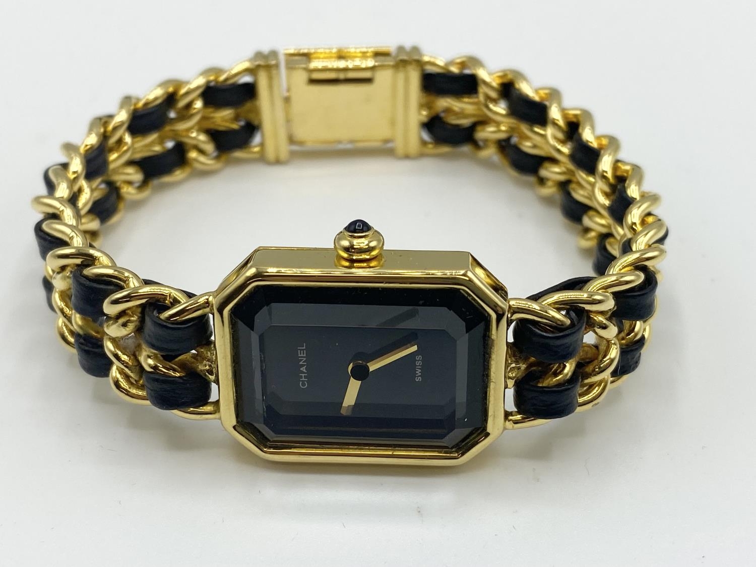 A Chanel ladies gold plated wristwatch. - Image 2 of 7