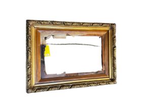 A gilt picture frame, 95cm Wide x 70cm Hught