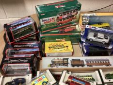 A collection of boxed toys cars to include Corgi Vanguard and days Gone. Quantity.