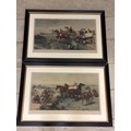 Four prints of hunting scenes, signed lower left, pencil Lionel Edwards, of the Beaufort Hunt, in - Image 8 of 9