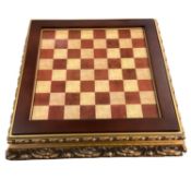 A modern chess set, in fitted box. The figures depicting the battle of Waterloo, see photos of the