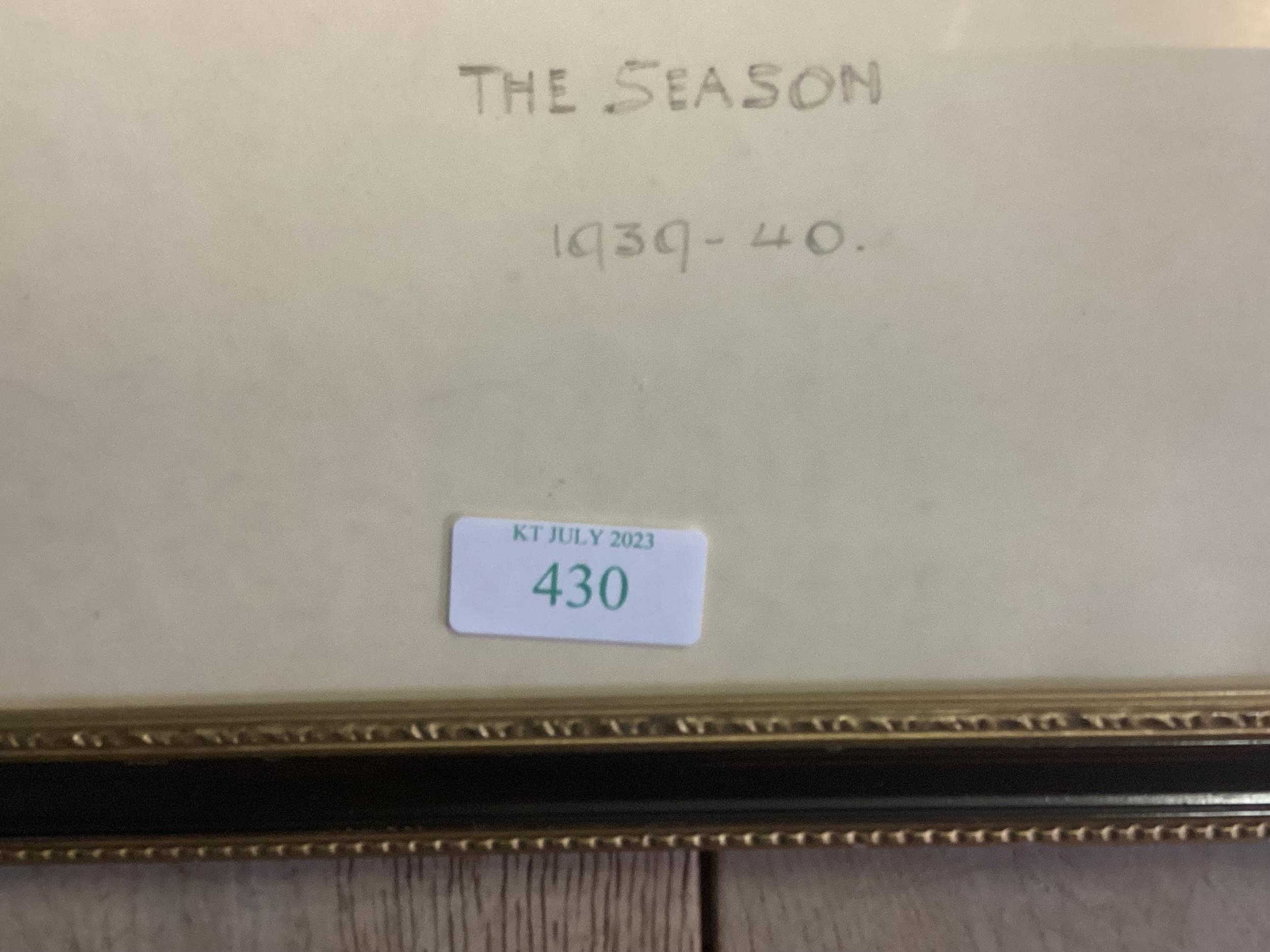 After Snaffles , "The season 1939-40, signed in pencil lower right, , Blind Dtamp, Good colour, 28 x - Image 8 of 19