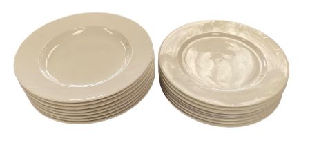 A set of 16 Dibbern of Germany fine bone china oversized dinner plates and soup.