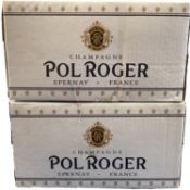 POL ROGER CHAMPAGNE, 12 bottles, (in 2 boxes)