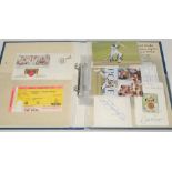 South Africa signatures 1970s onwards. Twenty four autographs individually signed ink ink, the