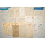 County and representative scorecards 1940s-1980s. A selection of twenty two official scorecards,