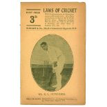 Mr K.L. Hutchings. Kent C.C.C. Penny card written by A.C. Albert Craig ‘Cricket Poet and Rhymester’,