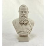 William Gilbert Grace. Gloucestershire & England. 1865-1908. Robinson & Leadbeater parianware bust