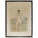 Frederick Peel Miller. Surrey 1851-1867. ‘F.P. Miller Esq’. Large hand coloured tinted lithograph by