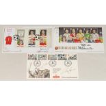 Manchester City signed first day covers 1996-2013. Two Royal Mail issues, ‘Evening Standard.