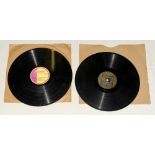 West Indies. Two original 78rpm records by Egbert Moore (Lord Beginner). ‘Victory Test Match-