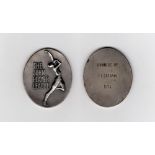 Ian Botham. John Player League 1974. Original silver metal Runners-Up medal awarded to Botham