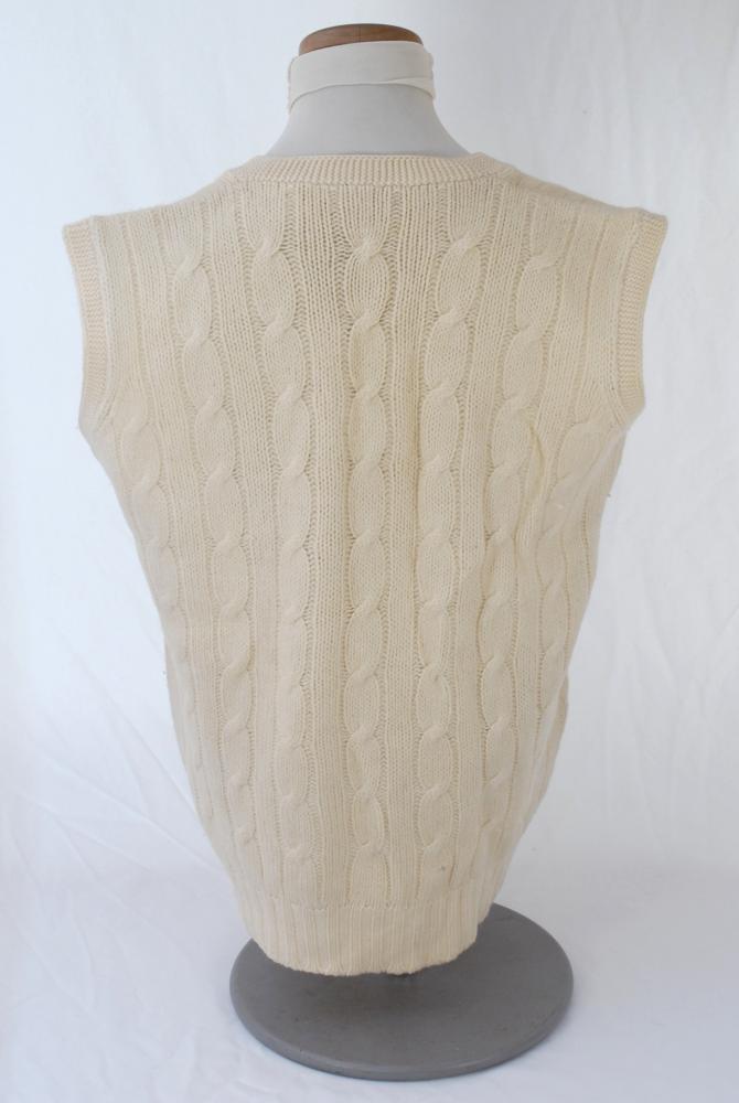 Ian Botham. Somerset 2nd XI sleeveless sweater issued to and worn by Botham in his early playing - Image 2 of 3