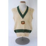 Rodney Hogg. South Australia & Australia 1975-1987. Original Australia woollen sleeveless sweater