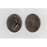 Ian Botham. John Player League 1976. Original silver metal Runner-Up medal awarded to Botham playing