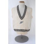 Danny Morrison. Auckland & New Zealand 1985-1997. Original New Zealand woollen sleeveless sweater