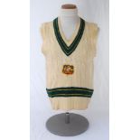 Dennis Lillee. Western Australia & Australia 1969-1988. Original Australia woollen sleeveless