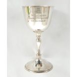 Ian Botham. ‘Worcestershire C.C.C. County Champions 1988’. Silver plated goblet, being a replica