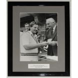 Ian Botham. Somerset C.C.C. Five framed and glazed photographs and prints from Botham’s personal