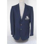 Ian Botham. M.C.C./ England tour blazer issued to and worn by Ian Botham for the 1983/84 tour to