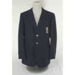 Ian Botham. England home navy blue Test blazer issued to and worn by Ian Botham during his England