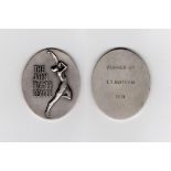 Ian Botham. John Player League 1981. Original silver metal Runner-Up medal awarded to Botham playing