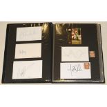 Australian players’ signatures 1990s to date. Black file comprising one hundred and ten