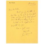 Sunil Manohar Gavaskar. Bombay, Somerset and & India 1966-1987. Single page handwritten letter