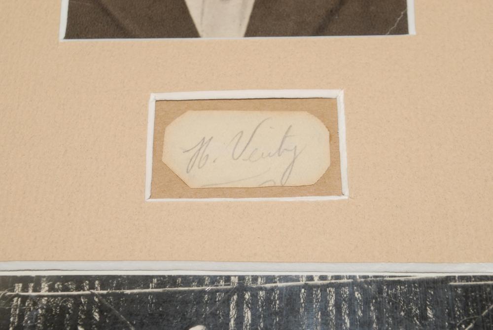 Yorkshire C.C.C. Legends’ 1920s/ 1930s. Three signatures in ink of Yorkshire players Arthur Dolphin, - Image 4 of 4