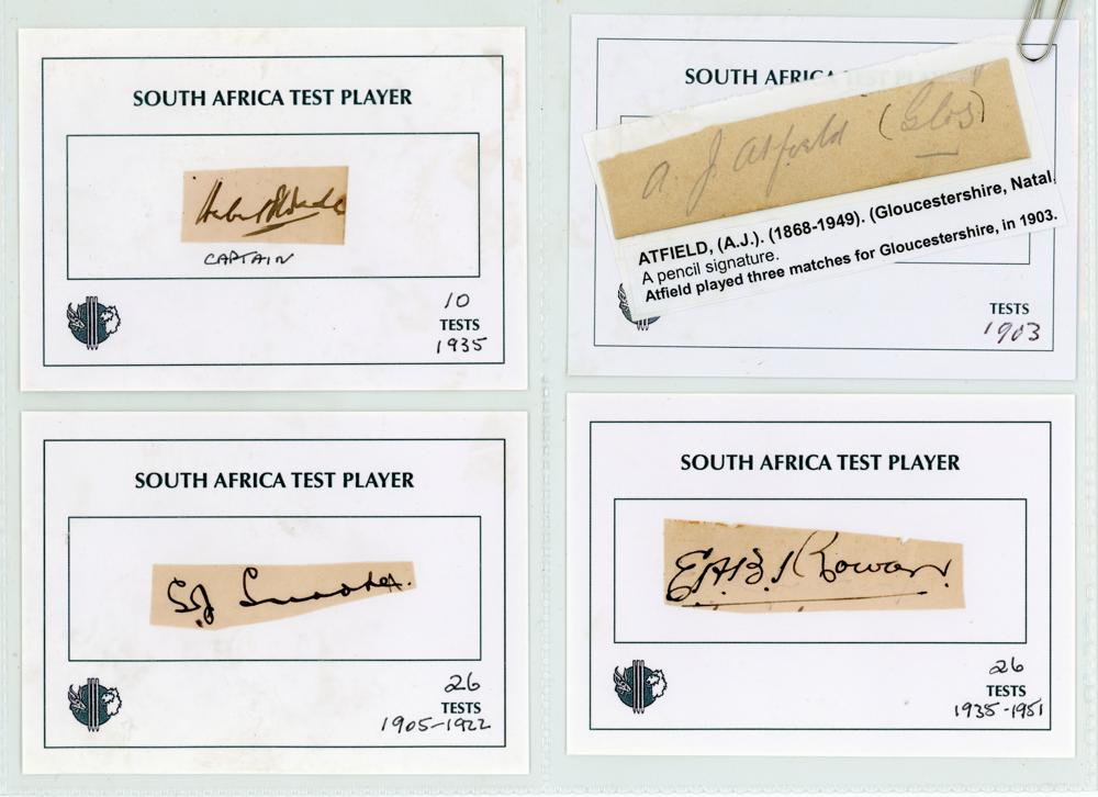 South Africa 1893 onwards. Black file comprising a comprehensive collection of approx. 140