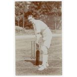 Robert McKenzie Carlin. Derbyshire 1905-1908. Early sepia real photograph postcard of Carlin, full