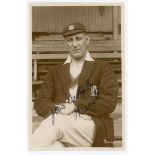 Fred Barratt. Nottinghamshire & England 1914-1931. Original sepia real photograph postcard of