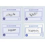 Sri Lanka and Zimbabwe 1980s onwards. Blue file comprising a collection of twenty signatures on