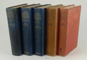 ‘Ashes’ tour books. Five titles, ‘The Fight for the Ashes in 1926’. P.F. Warner. London 1926. ‘The
