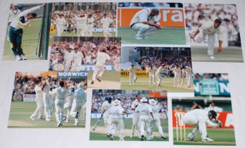 Australia tour to England 1997. Forty five colour press photographs from the tour, the majority of