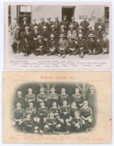 Rugby Union. New Zealand and Wales team postcards 1905. ‘New Zealand Football Team. Group of 29’.