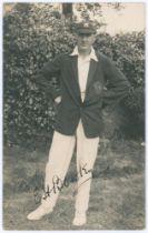 Edward Henry ‘Ted’ Bowley. Sussex, Auckland & England 1912-1934. Original sepia real photograph