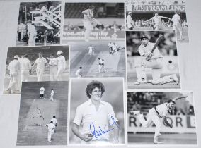 Australia tours to England 1980 & 1981. A selection of mono and colour press photographs, prints,