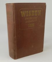Wisden Cricketers’ Almanack 1939. 76th edition. Original hardback. Wear to boards, some fading to