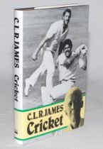 ‘Cricket’. C.L.R. James, edited by Anna Grimshaw. London 1986. Original hardback with very good