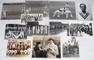 Tour photographs 1920s-1950s. A good selection of over fifty original mono and sepia press