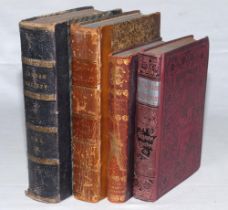 Early general titles with cricket content. Four hardback titles comprising early references to