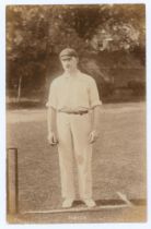 Samuel William Anthony ‘Sam’ Cadman. Derbyshire 1900-1926. Original sepia real photograph postcard