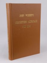 Wisden Cricketers’ Almanack 1885. Willows softback reprint (1983) in light brown hardback covers