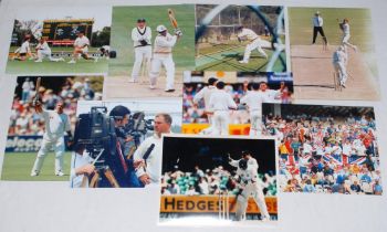 England tour to Australia 1994/95. Sixty colour press photographs from the tour comprising match