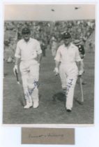 Charlie Barnett and Laurie Fishlock. H.D.G. Leveson-Gower’s XI v. M.C.C. Australian Touring Team,